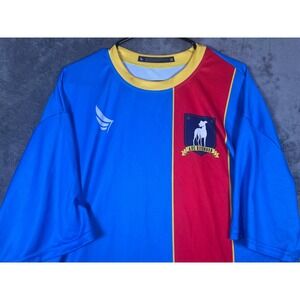 AFC Richmond Roy Kent #6 Soccer Futbol Jersey Ted Lasso Blue Red Mens 2XL